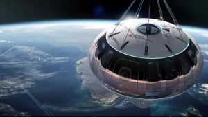 Balon Udara Raksasa Bawa Wisatawan Sipil Menuju Stratosfer