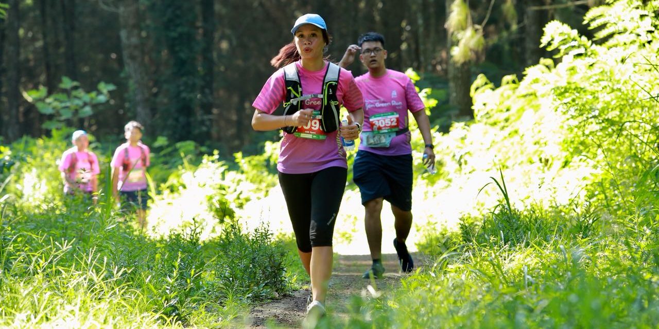 Lereng Gunung Ijen Banyuwangi Diserbu Komunitas Trail Running