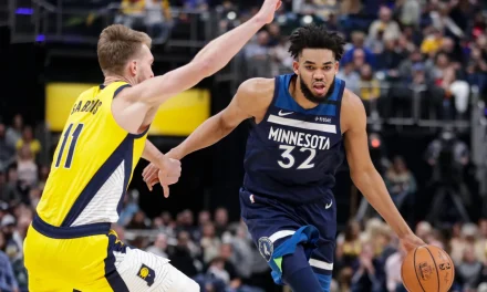 KAT Cetak 30 Poin, Timberwolves Menang Atas Trail Blazers