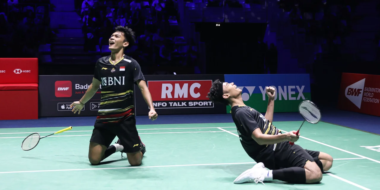 Bagas/Fikri Cermati Rotasi Posisi Lapangan Saat Latihan Terpadu