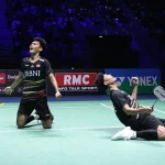 Bagas/Fikri Cermati Rotasi Posisi Lapangan Saat Latihan Terpadu