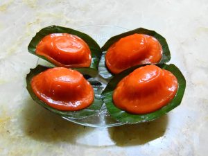 Cantiknya Kue Tok Penyu, Kudapan Manis Isi Kacang Hijau Halus