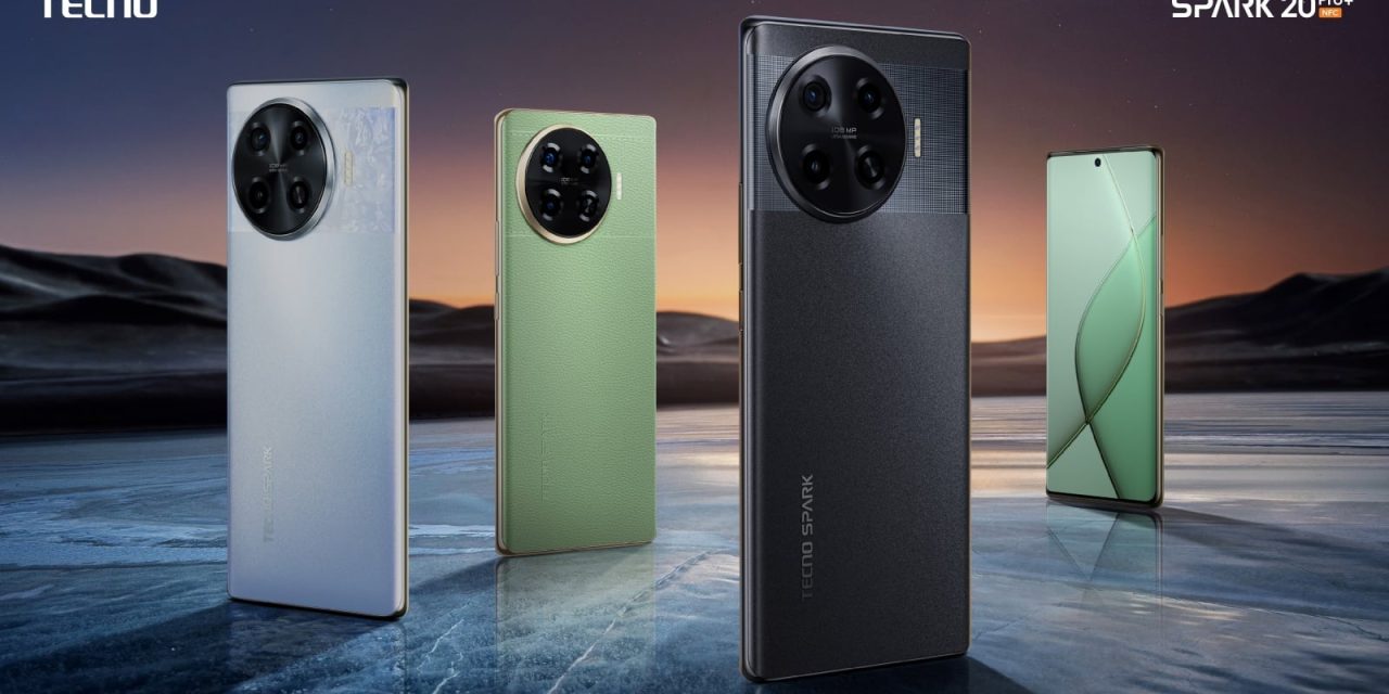 Tecno Spark 20 Pro+ Rilis Layar Curved 3D 120Hz Dan Helio G99