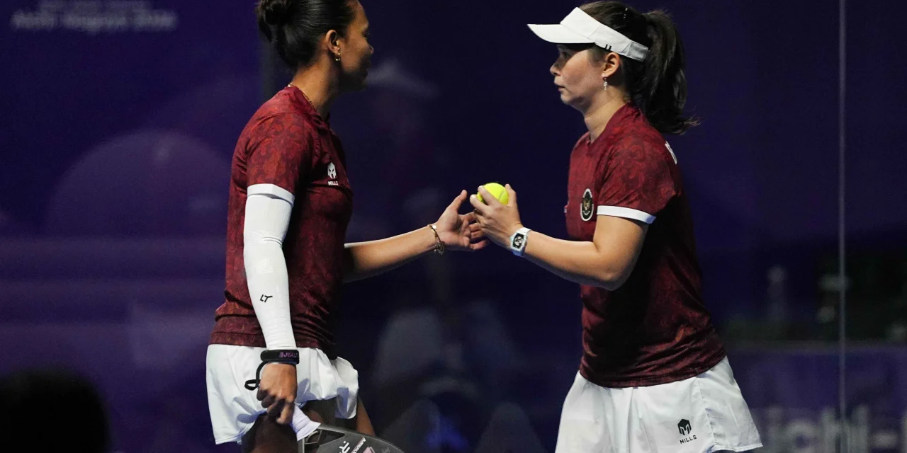 Beatrice Gumulya/Novela Putria Melaju Ke 16 Besar Asian Games