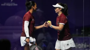 Beatrice Gumulya/Novela Putria Melaju Ke 16 Besar Asian Games