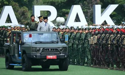 HUT Ke-81 TNI Di Cilangkap: Presiden Resmikan Satuan Kerja