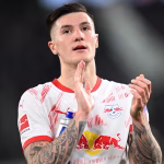 Striker Benjamin Šeško Cetak Gol Kemenangan RB Leipzig