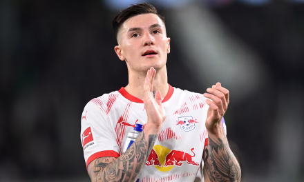 Striker Benjamin Šeško Cetak Gol Kemenangan RB Leipzig